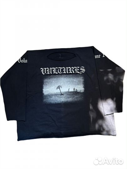 Yeezy kanye west gosha vultures black long t