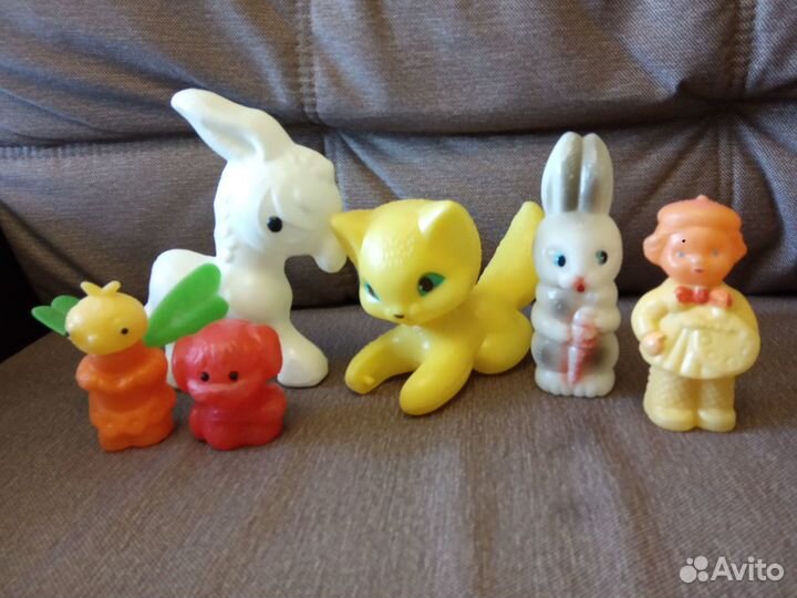 Пластмассовые игрушки СССР