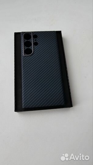 Чехол Samsung s23 Ultra из углеродного волокна