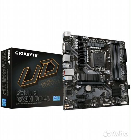 Материнская плата Gigabyte b760m ds3h LGA1700