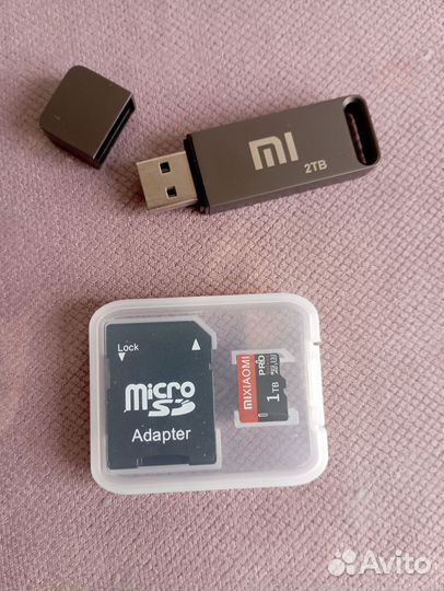 Карта памяти MicroSD и USB
