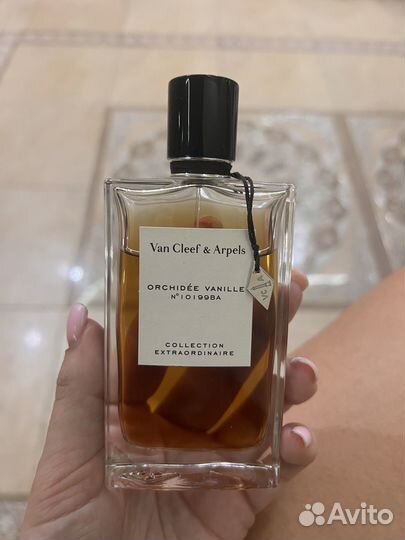 Van Cleef arpels orchidee vanille распив