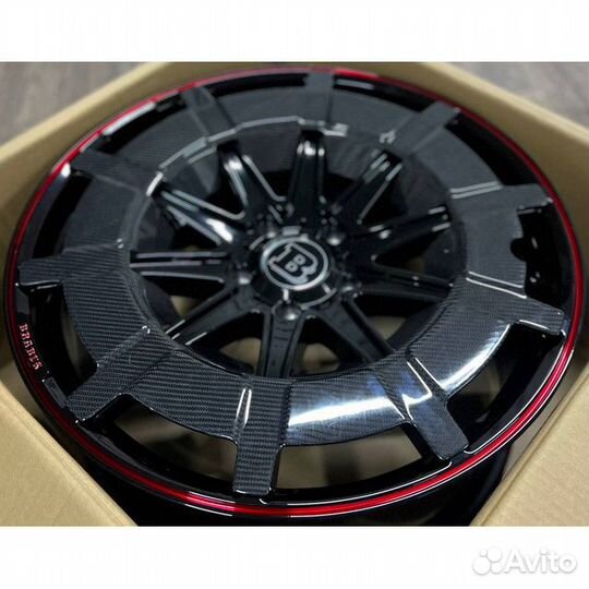 Кованые диски R24 на Mercedes brabus monoblock Z Carbon Edition
