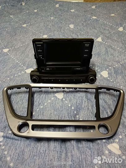 Штатная магнитола солярис 2