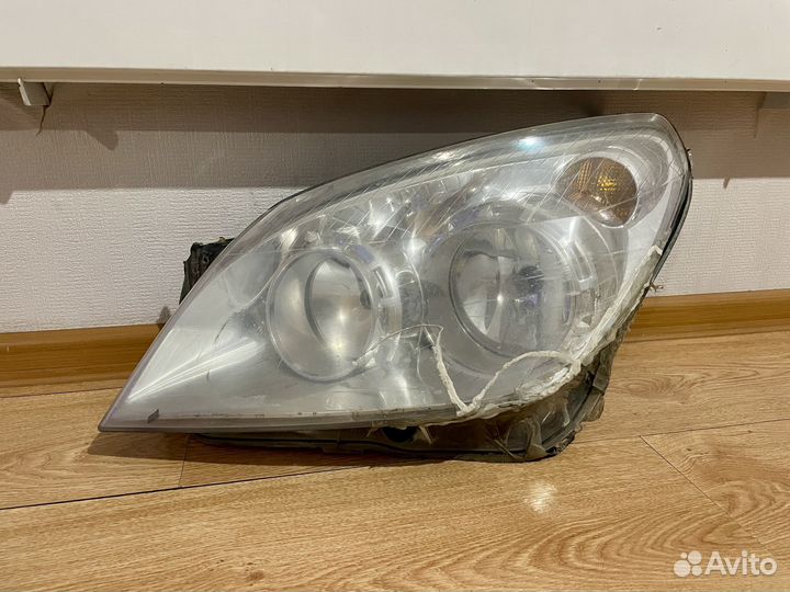 Фара передняя левая opel astra h