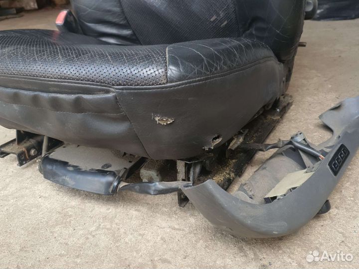 Кожаный салон с перфорацией (обдув) saab 9-5