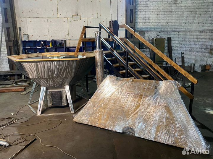 Банный чан из нержавейки