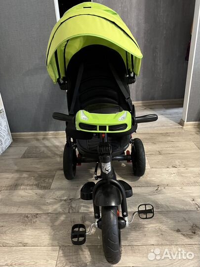 Трехколесный велосипед с родительской ручкой