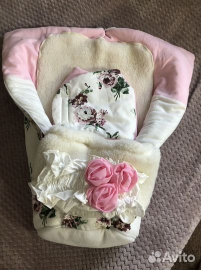 Комплект кокон, одеяло, конверт