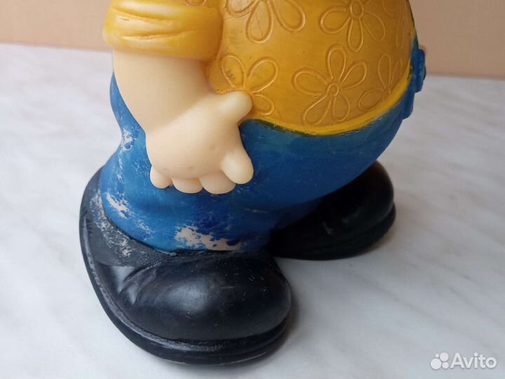 Куклы времен СССР, резиновые игрушки СССР