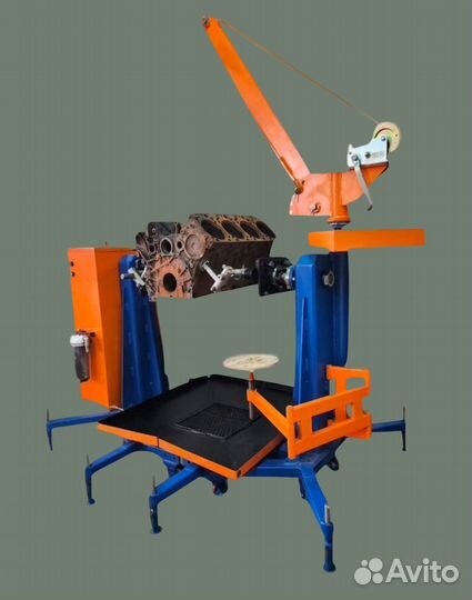 Кантователь двигателя