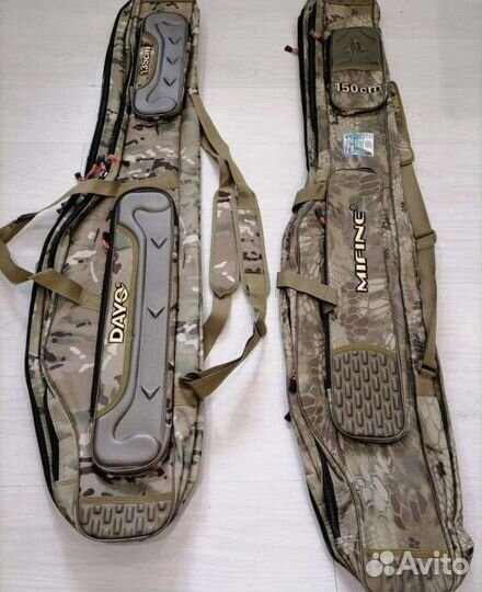 Рыболовные Чехлы полужесткие - жёсткие MF