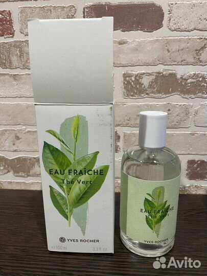 Туалетная вода Yves Rocher зеленый чай 100 мл