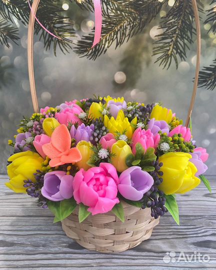 Букеты из мыла