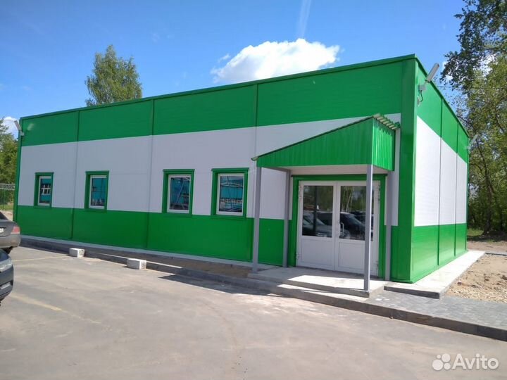 Строительство торговых павильонов гаражей ангаров