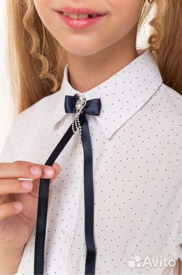 Блузка школьная 134р