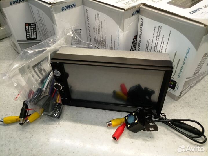 Магнитола 2 din универсальная мультимедийная