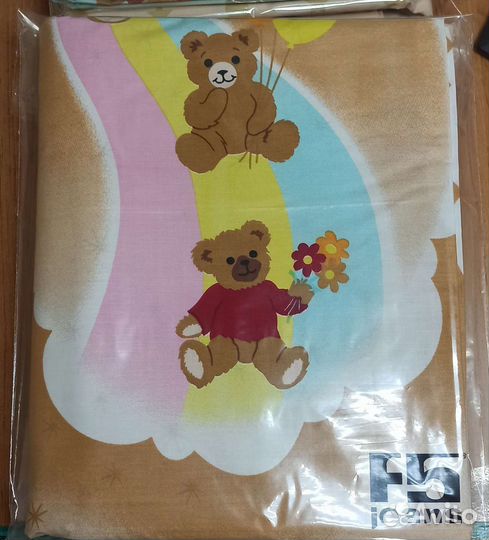 Комплект постельного белья детский,х/б 100,бязь