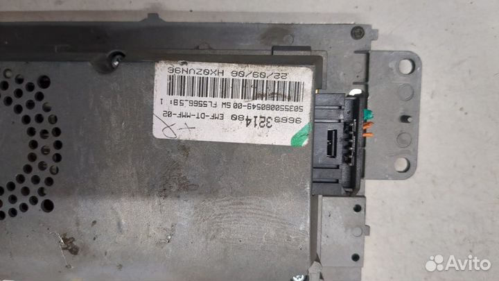 Дисплей компьютера Peugeot 407