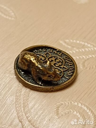 Монета. Денежная мышь. Талисман