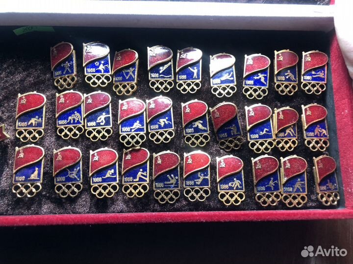 Олимпиада Сеул 1988 год тяж ред 29 видов спорта