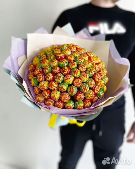 Букет из chupa chups