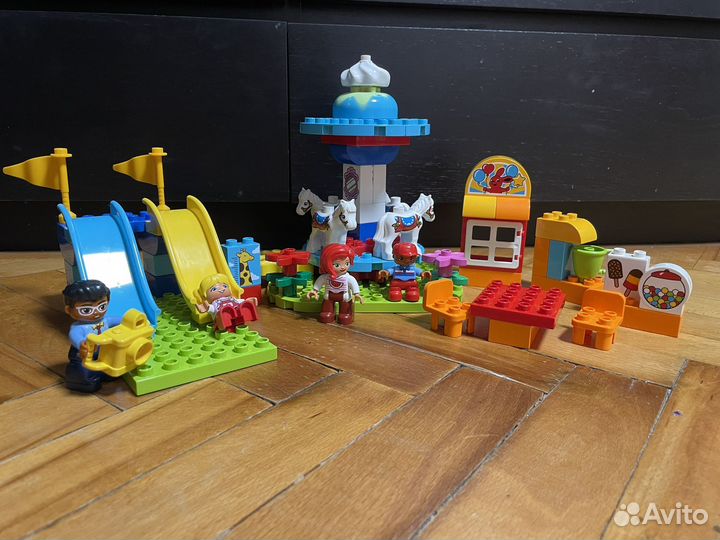 Lego duplo карусель