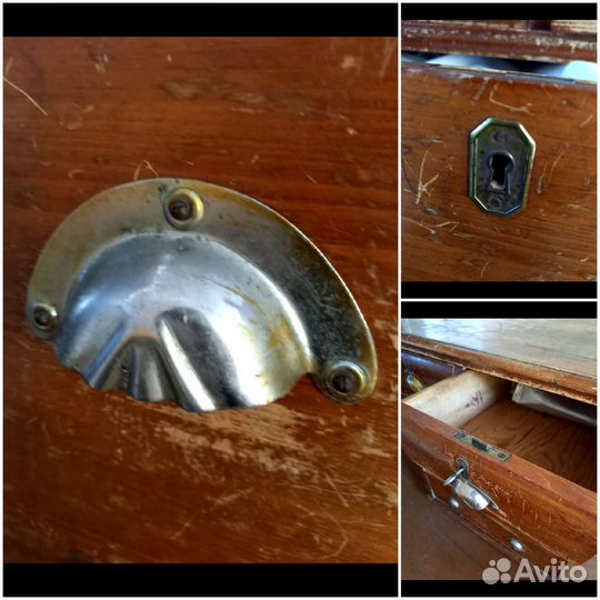 Комод деревянный старинный. Доставка авито