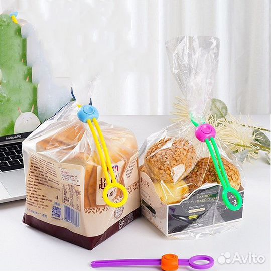 Зажимы для пакетов 10 шт