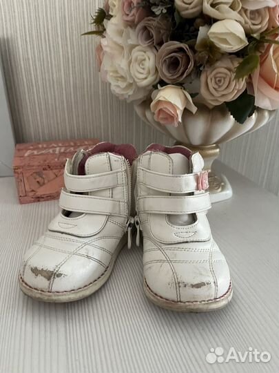 Ботинки для девочки 21 размер