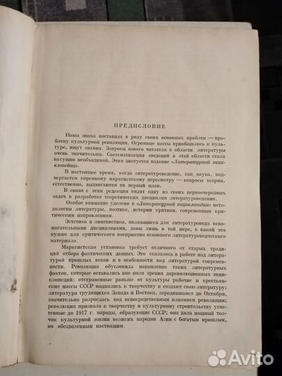 Книга Литературная энциклопедия 1929 г