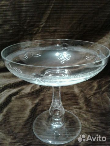 Ваза для фруктов хрусталь
