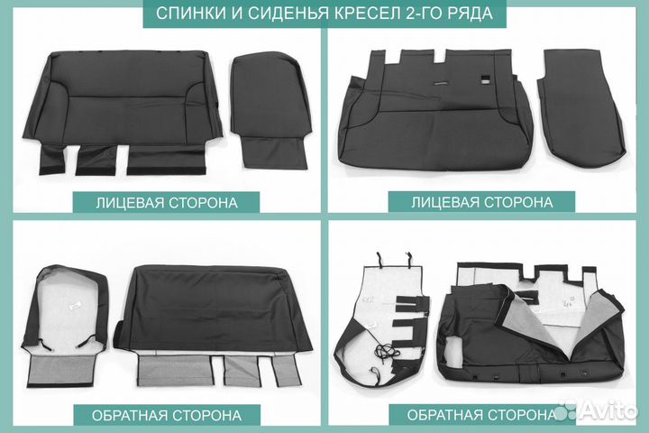 Авточехлы Honda Stepwgn (2001-2003)