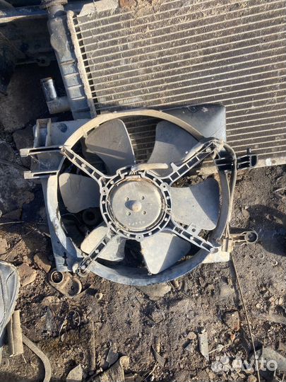 Вентилятор охлаждения на matiz