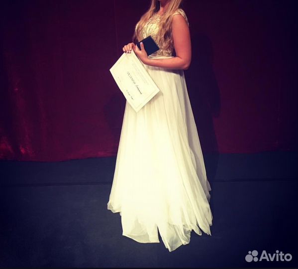Платье вечернее на выпускной 46 размер