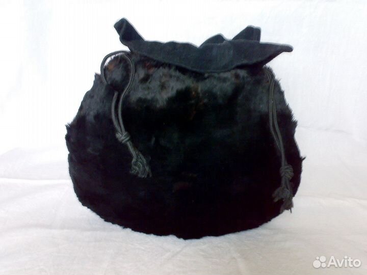 Сумка - Муфта Меховая Антикварная Германия