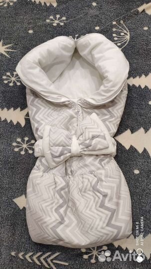 Конверт одеяло на выписку весна