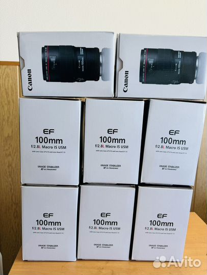 Canon EF 100mm f 2.8 l is macro(новый)