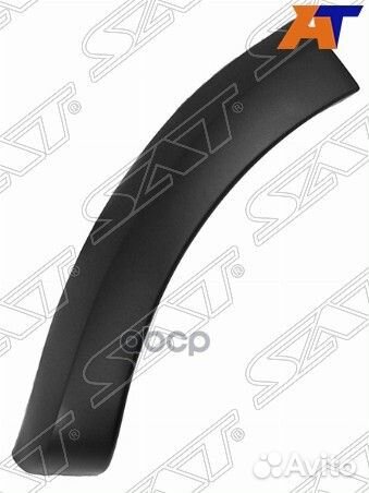 Накладка бампера Renault Sandero Stepway 14-22 (Сзади/ Справа)