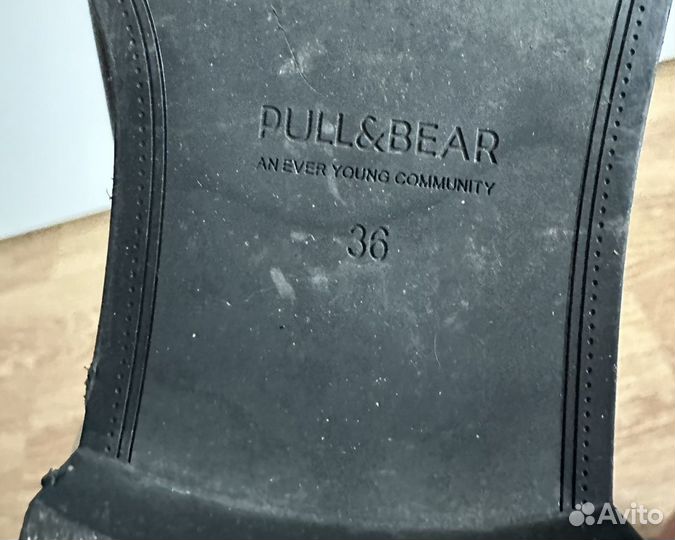 Сапоги весенние pull bear