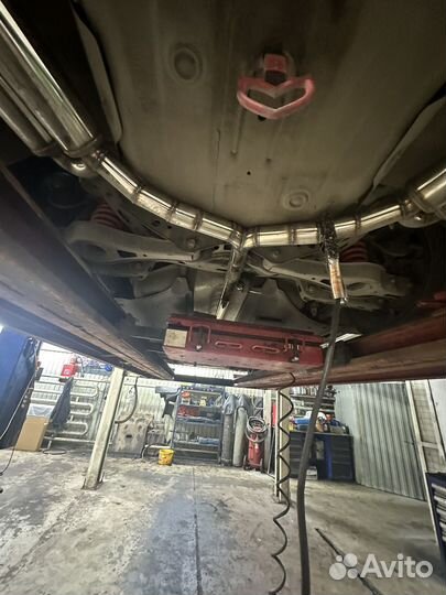 Прямоточный выхлоп kia optima 4