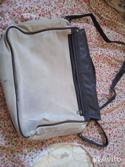 Сумка через плечо мужская тканевая