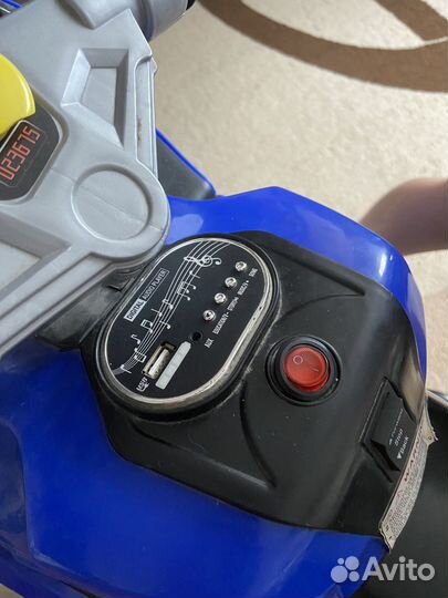 Детский мотоцикл на аккумуляторе бу