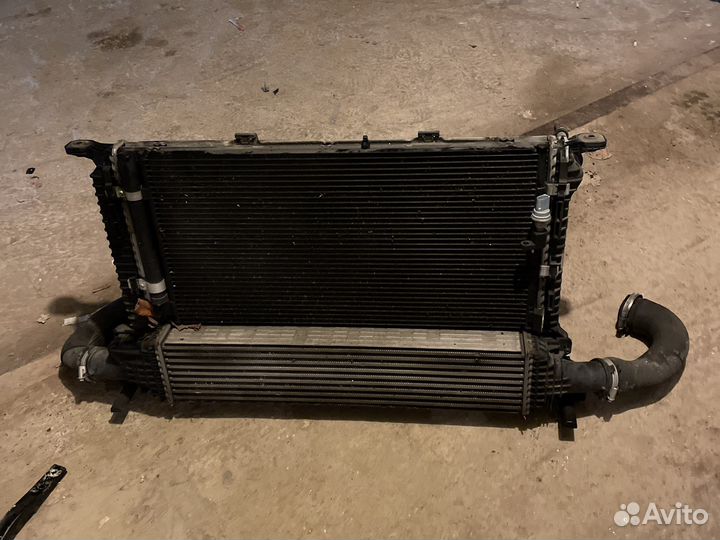 Кассета радиаторов Audi a4 b8 2007-2012, 1.8т