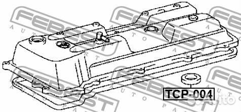 Кольцо уплотнительное свечного колодца toyota aven