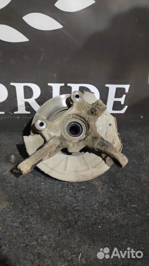 Передний левый поворотный кулак Chevrolet Cobalt