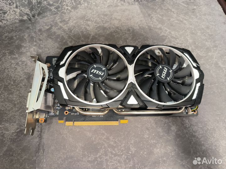 Видеокарта GTX 1060 3Gb MSI Armor
