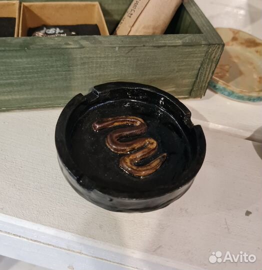 Пепельница керамика