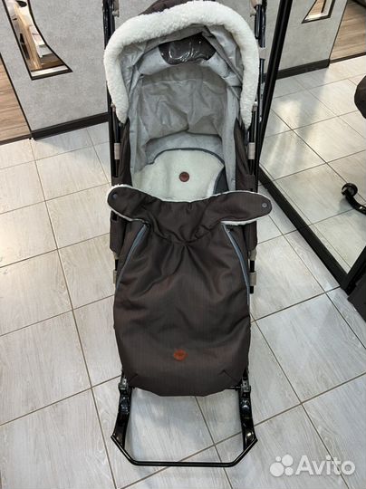 Санки коляска ника 7 8к