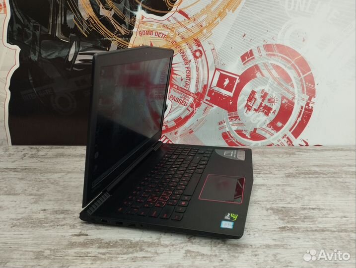 Игровой ноутбук Lenovo i5-7gen GTX 1050 16 озу SSD